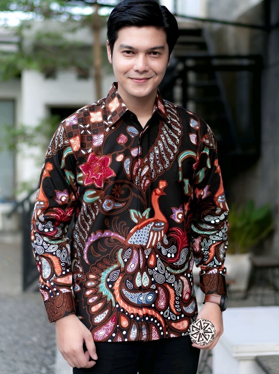 Kemeja Batik Tulis Handmade Lengan panjang