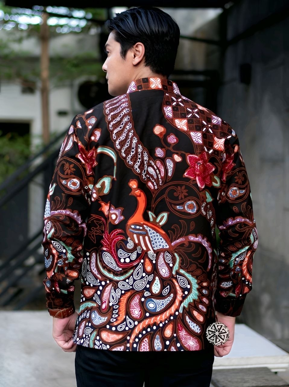 Kemeja Batik Tulis Handmade Lengan panjang - Gambar 2