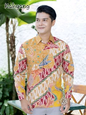 Kemeja Batik Tulis Kahyang Lengan panjang