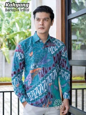 Kemeja Batik Tulis Kahyang Lengan panjang