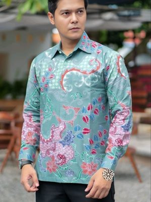 Kemeja Batik Tulis Bima Arya Lengan panjang