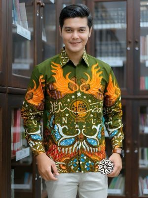 Kemeja Batik Tulis NU Lengan panjang
