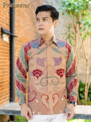 Kemeja Batik Tulis Prabuseno Lengan panjang
