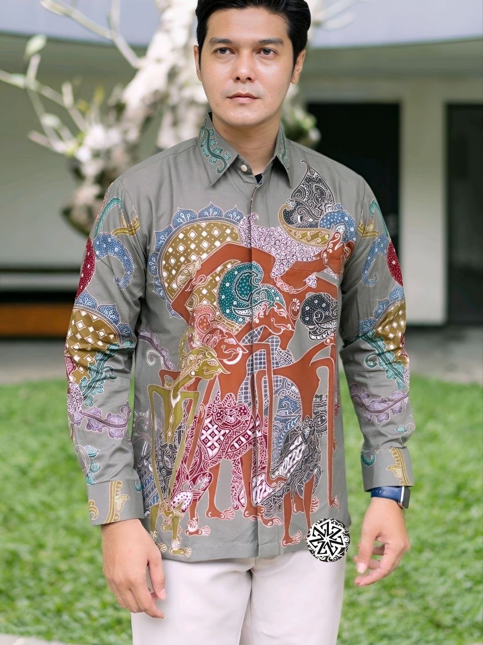 Kemeja Batik Handmade Tulis Lengan panjang