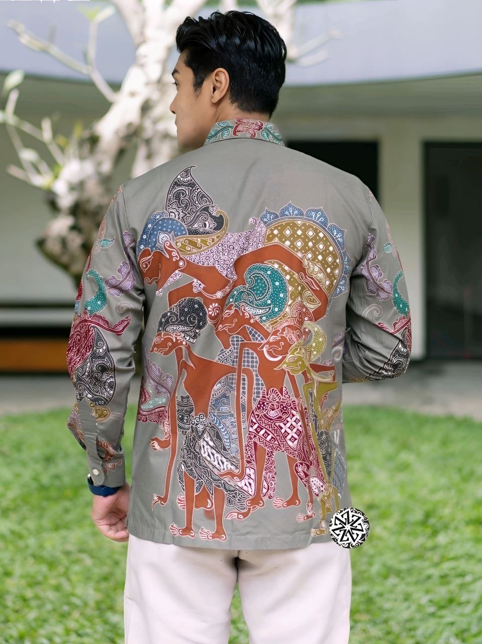 Kemeja Batik Handmade Tulis Lengan panjang - Gambar 2