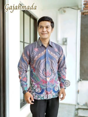 Kemeja Batik Tulis Gajahmada Lengan panjang