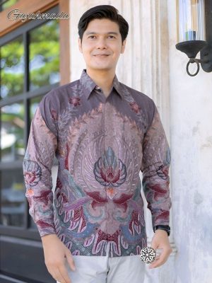 Kemeja Batik Tulis Gajahmada Lengan panjang