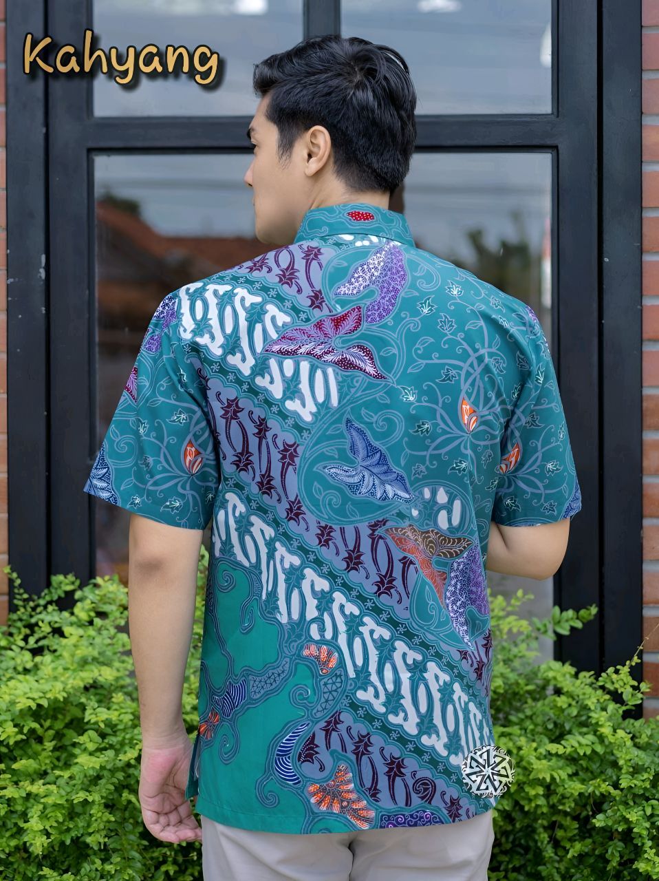 Kemeja Batik Tulis Motif Kahyang Lengan pendek - Gambar 2