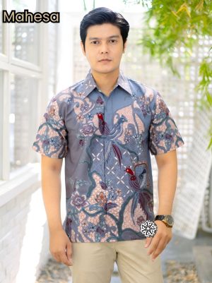 Kemeja Batik Tulis Handmade Premium Lengan pendek